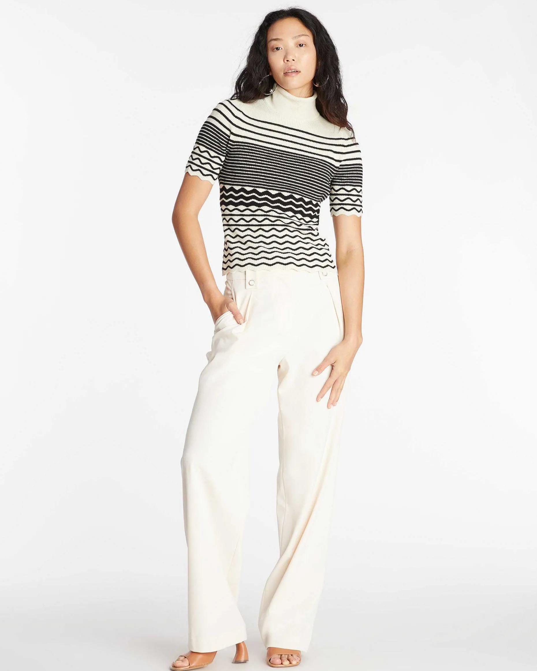 Tanya Taylor Cara Knit Top Clearance
