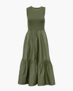 Tanya Taylor Crew Neck Josephina Dress Sale