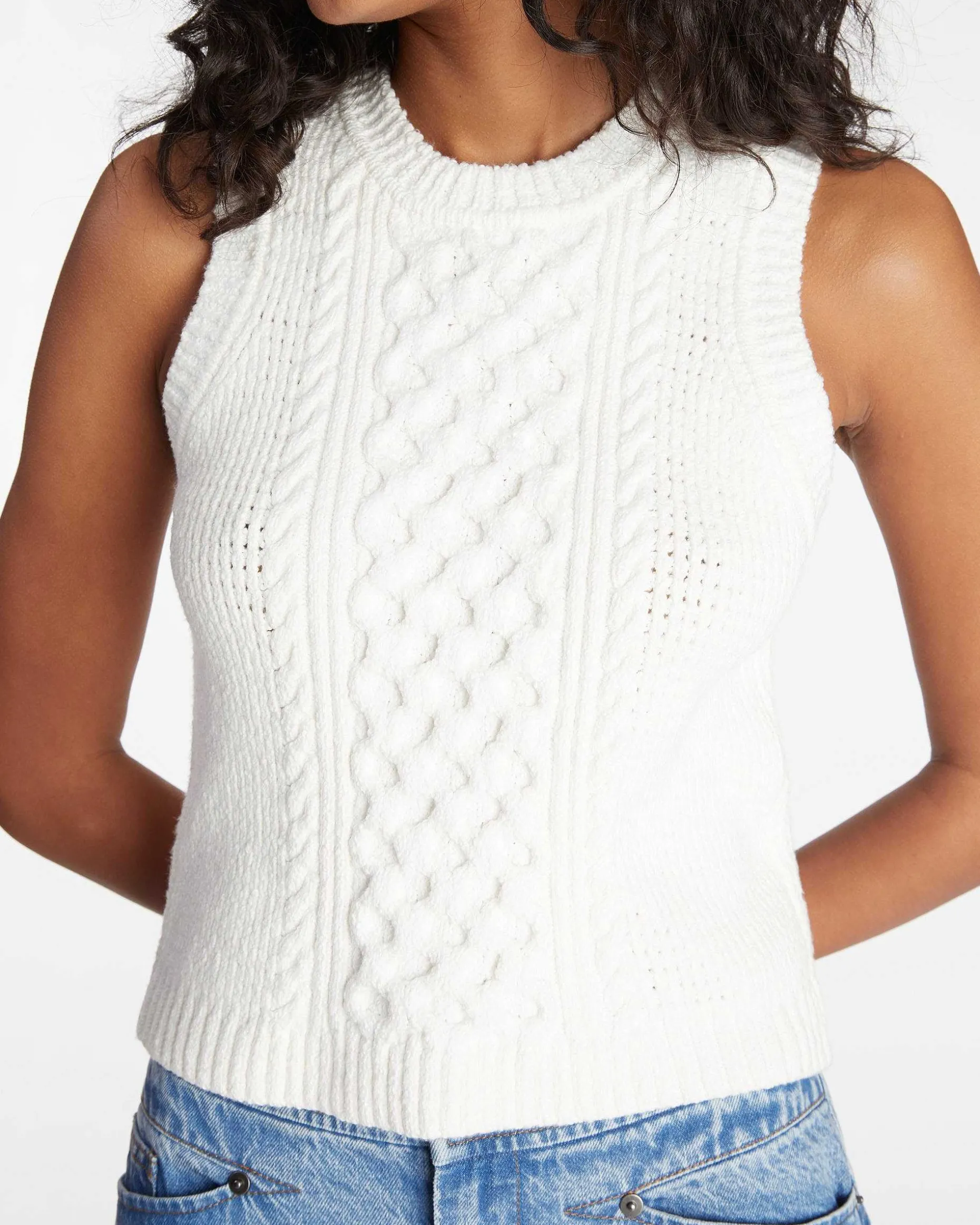 Tanya Taylor Heath Knit Top Outlet