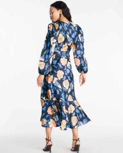 Tanya Taylor Long Sleeve Blaire Dress Outlet