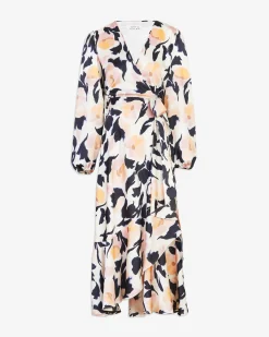 Tanya Taylor Long Sleeve Blaire Dress Cheap