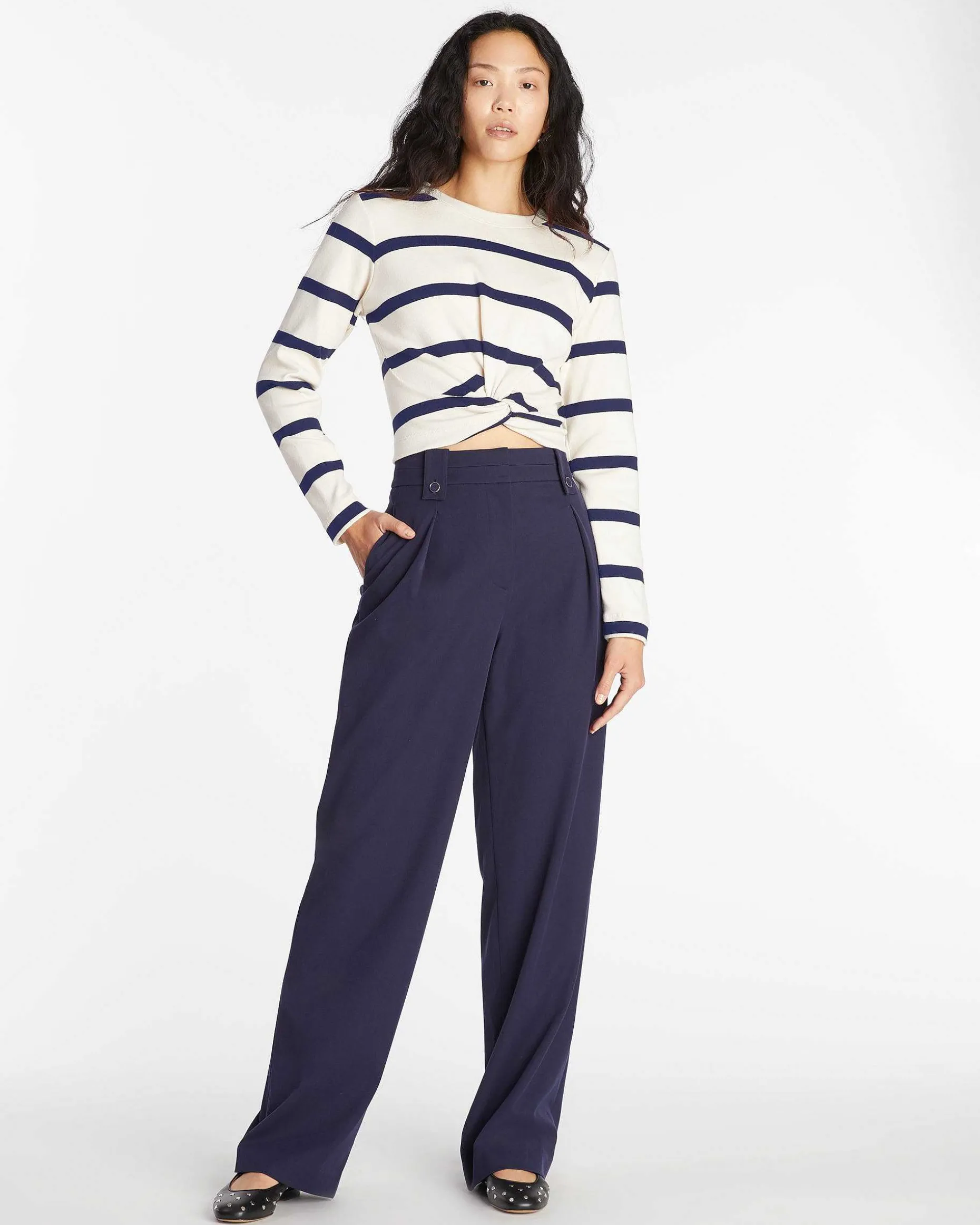 Tanya Taylor Long Sleeve Imara Top Fashion