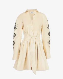 Tanya Taylor Maddy Embroidered Dress Hot