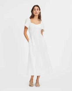 Tanya Taylor Midi Kit Dress Clearance