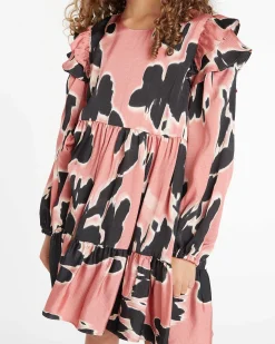 Tanya Taylor Mini Long Sleeve Marisol Dress Fashion