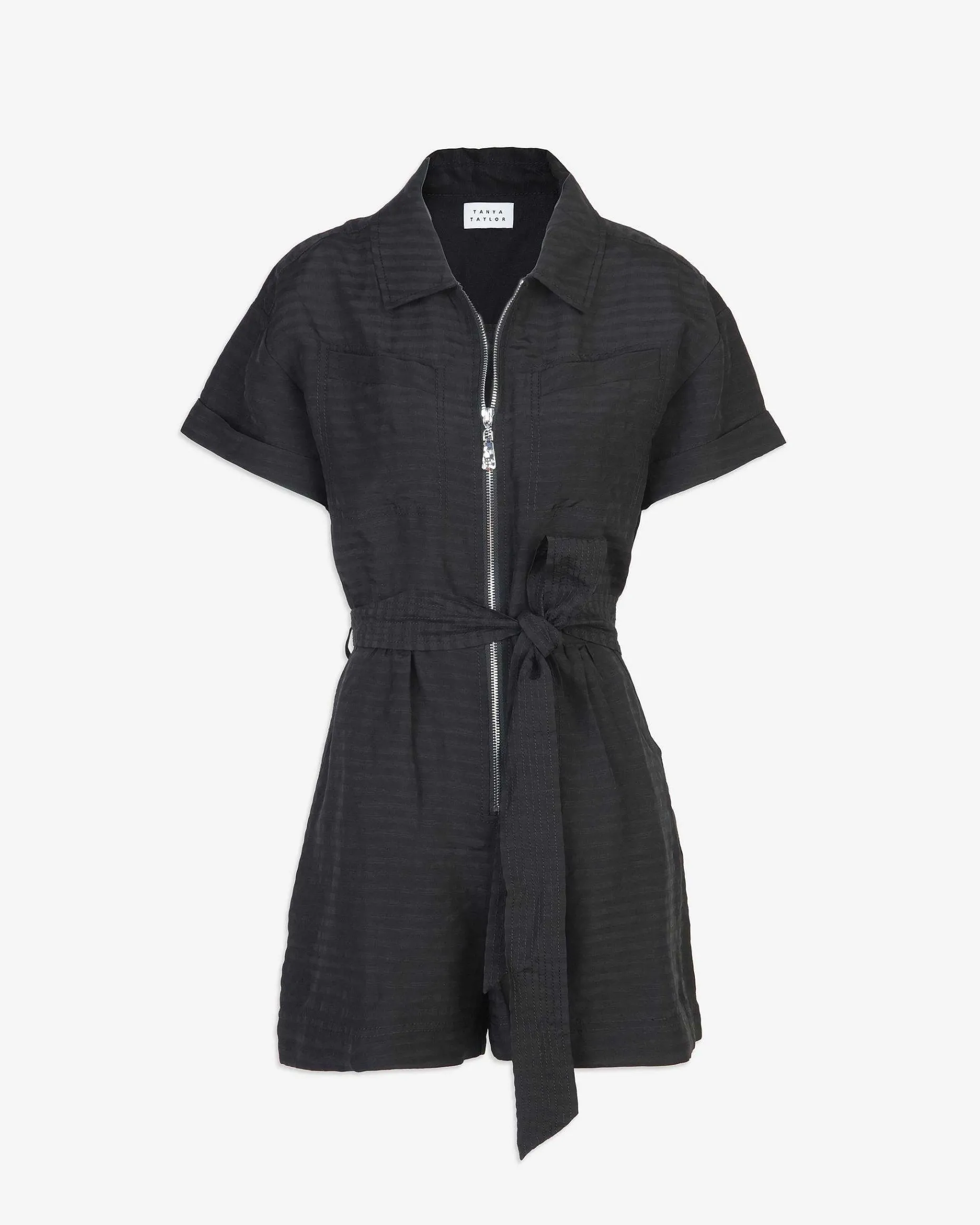 Tanya Taylor Short Sleeve Skye Romper Sale